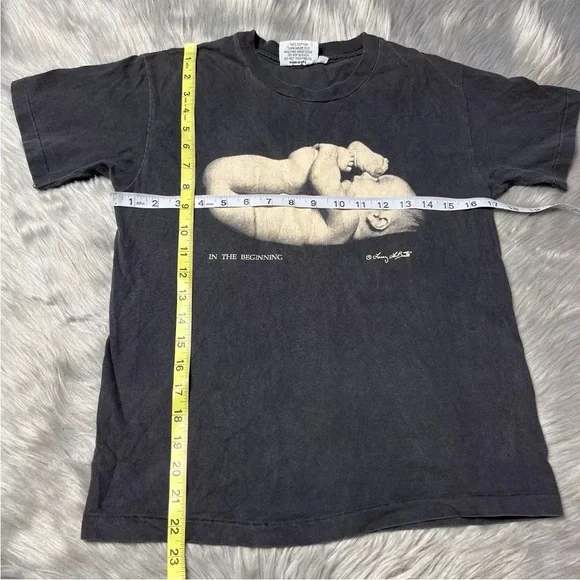 Vintage 90s Larry Labonte In The Beginning T Shirt